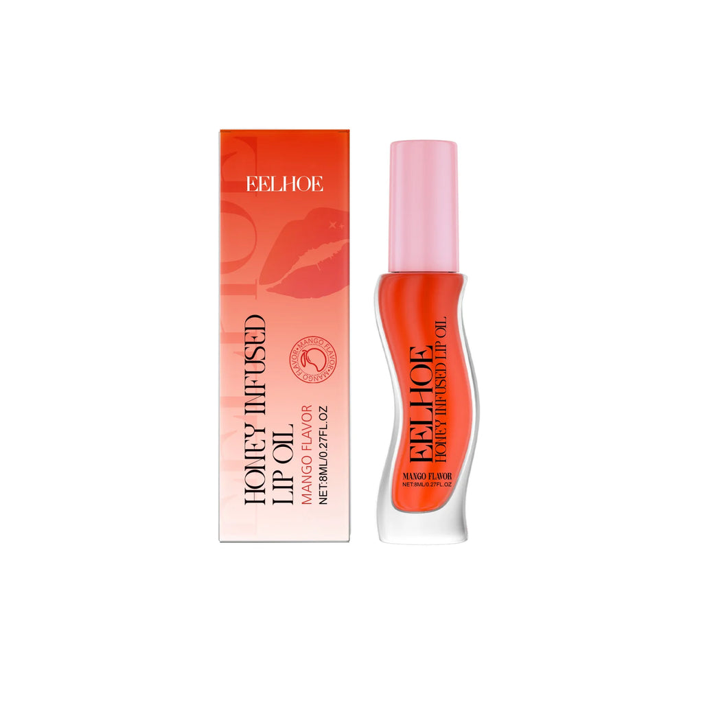 Moisturizing lip balm original lip oil gloss care lip plumping exfoliating pink plumping gloss oil Oasis Select Mango