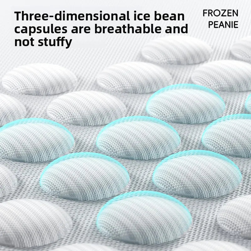 Breathable Heat Dissipation Cooling Dog Bed Summer Ice Silk Cat Mat Oval Pet Nest Cooling Pad for Small Medium Large Dogs Cats Oasis Select