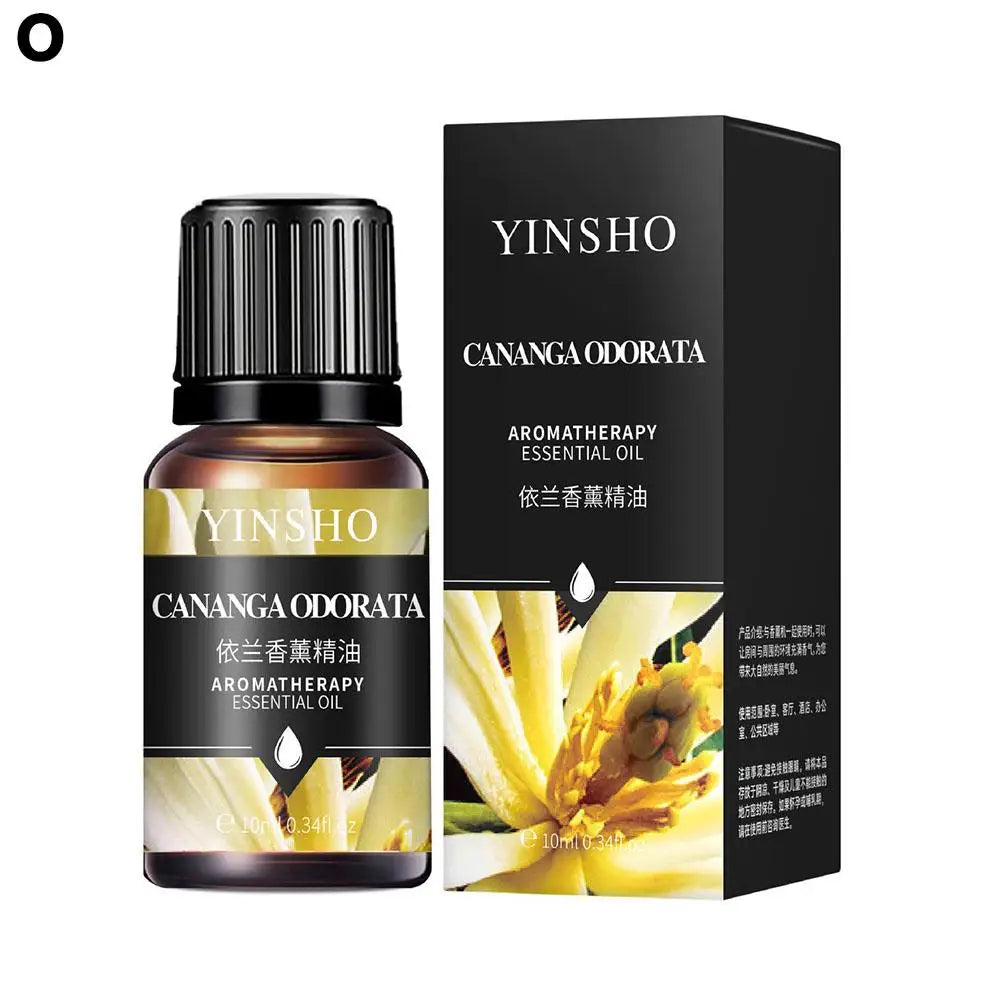 2025 NEW 10ml Essential Oils For Aroma Diffuser AirHumidifier Home Water-soluble Lavender Car Air Fresheners Perfume Refill Oasis Select Yilan