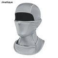 PHMAX Balaklava Mask Summer Breathable Bike Motorcycle Cycling Face Mask Scarf UV Protection Fishing Hiking MTB Road Bike Mask Oasis Select GRAY