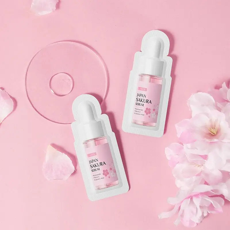 5/10pcs Moisturizing face Serum Nourishing Rejuvenation Skin Serum Shrink Pore Smoothing Face Skin care Travel size 1ml Oasis Select