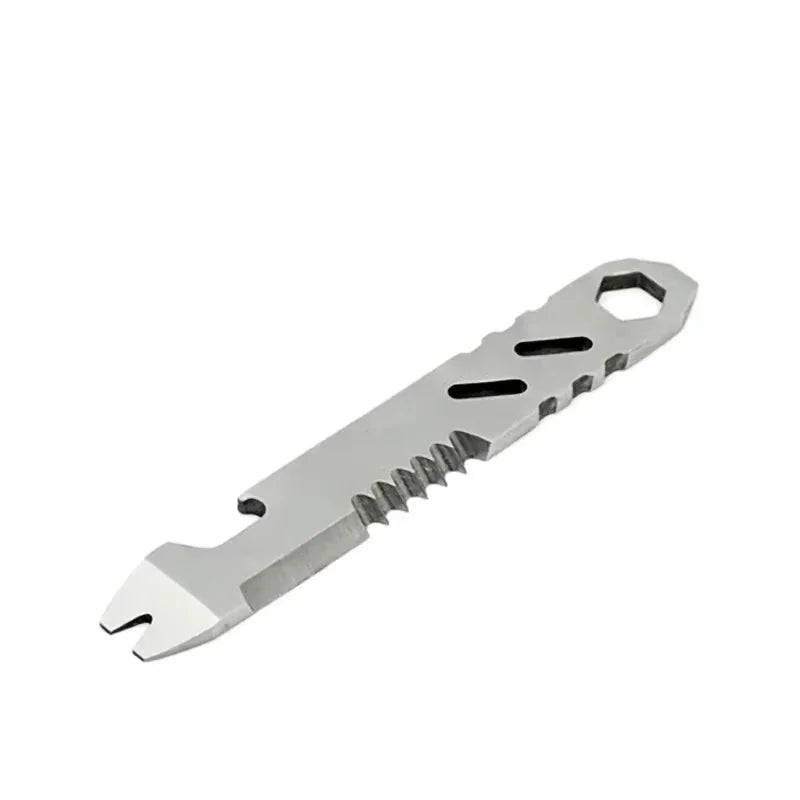 Mighty Bar Pocket Knife & Bottle Opener - Heavy Duty Stainless Steel Keychain, Edc Multitool For Everyday Carry Oasis Select crow bar A