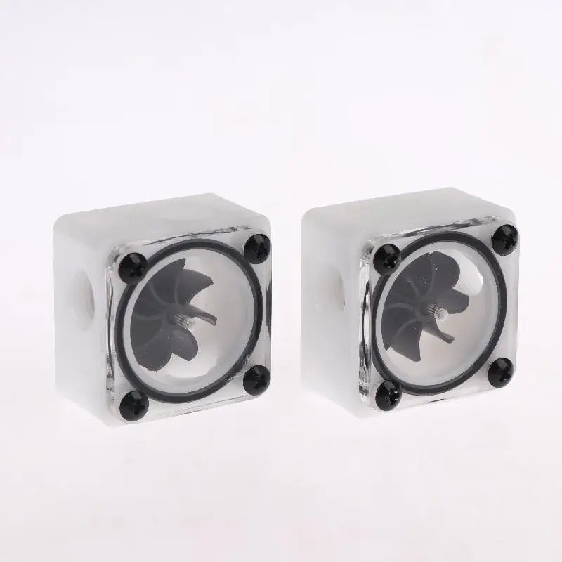 G1/4 Thread Water Cooling Flow Meter 2 Way Design Water Meter Indicator Bi Directional Meter Water Cooling System Oasis Select