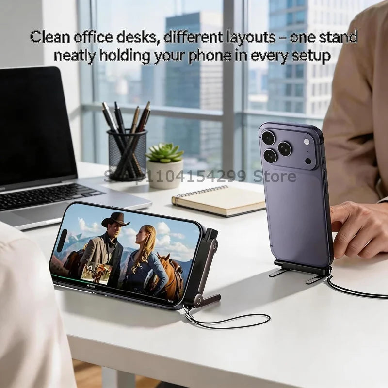 USB Type C Flat Charger Charging Cable C Kick Cable Stand with Invisible Support Foldable Phone Holder 240W Charge Wire Bracket Oasis Select