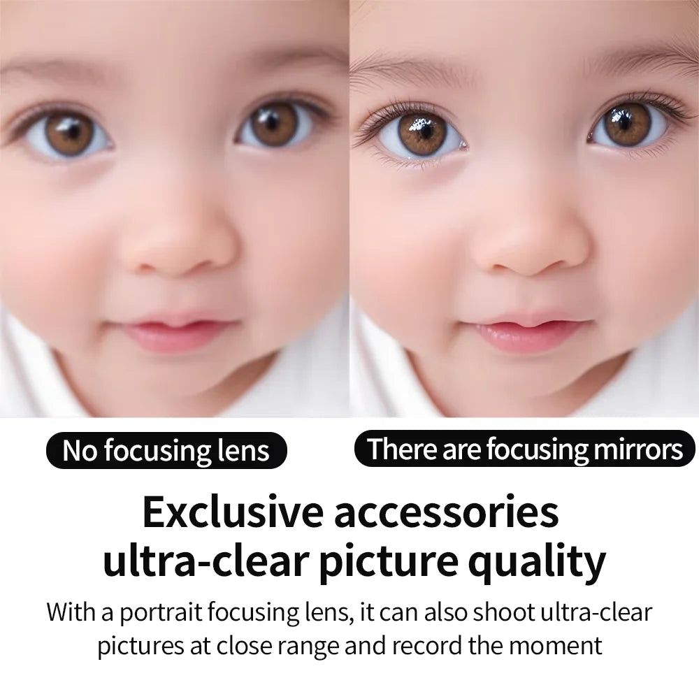 HD 10X Macro Lens Filter for Insta360, DJI Action & GoPro