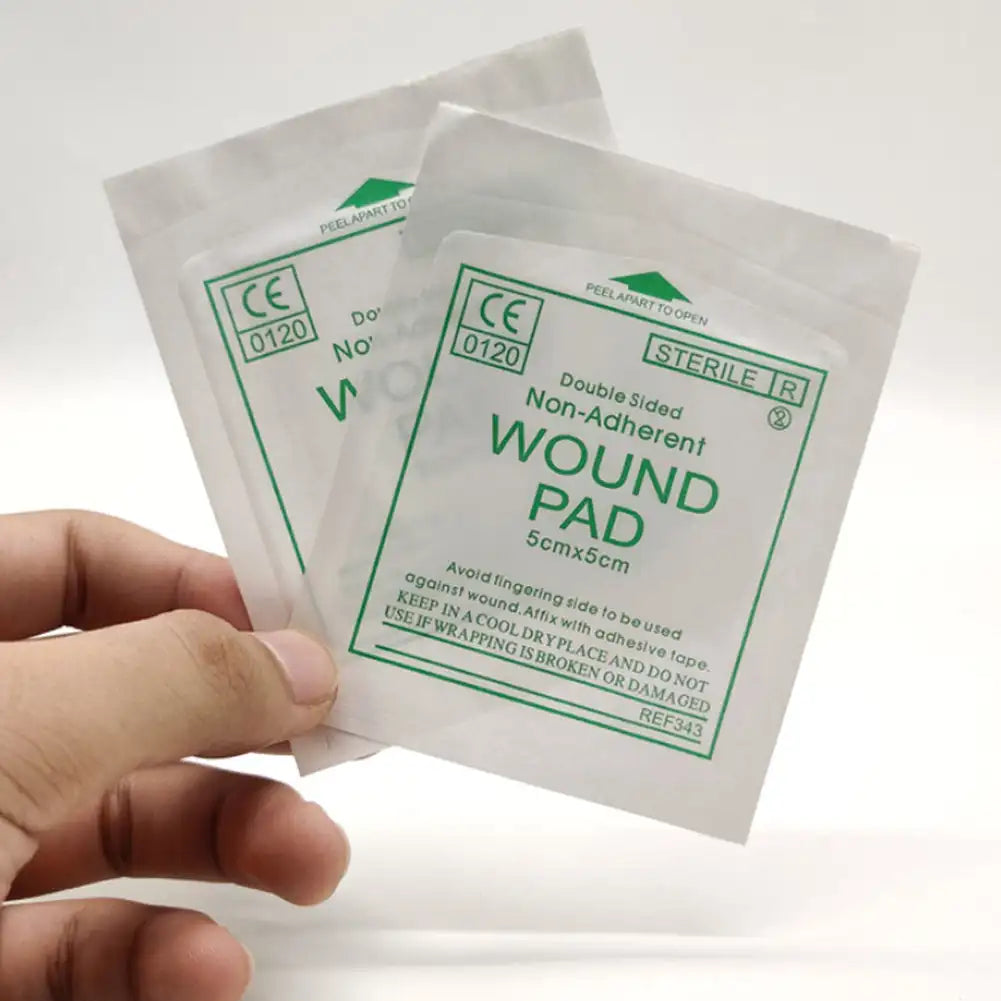 50/100Pcs Sterile Non-woven Gauze Pad Wound Care Supplies Gauze Pad Cotton First Aid Waterproof Wound Dressing First Aid Kits Oasis Select