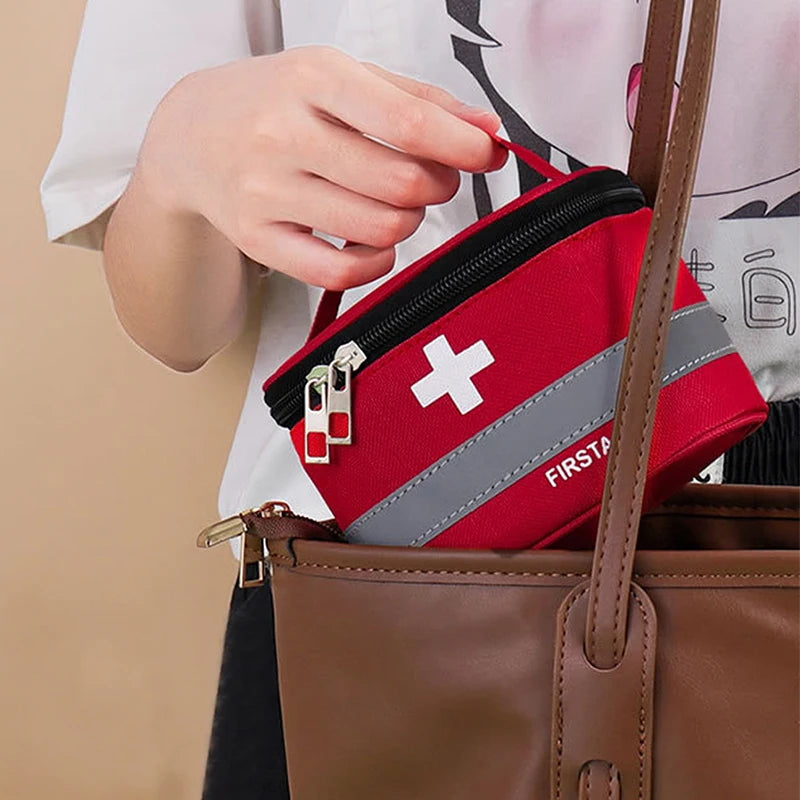 Portable First Aid Kit, Travel Medicine And Medication Storage Bag Oasis Select
