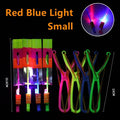 New 50/30/10/5/1Pc Amazing Light Toy Arrow Rocket Helicopter Flying LED Light Toys Party Fun Best Gifts Rubber Band Catapult Oasis Select DGHJ 1PCS