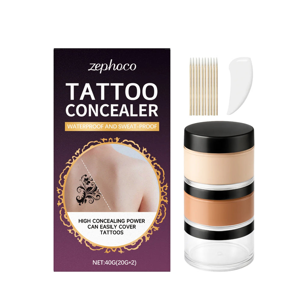 Soft Mist Tattoo Concealer – Full Coverage Lightweight Cream
