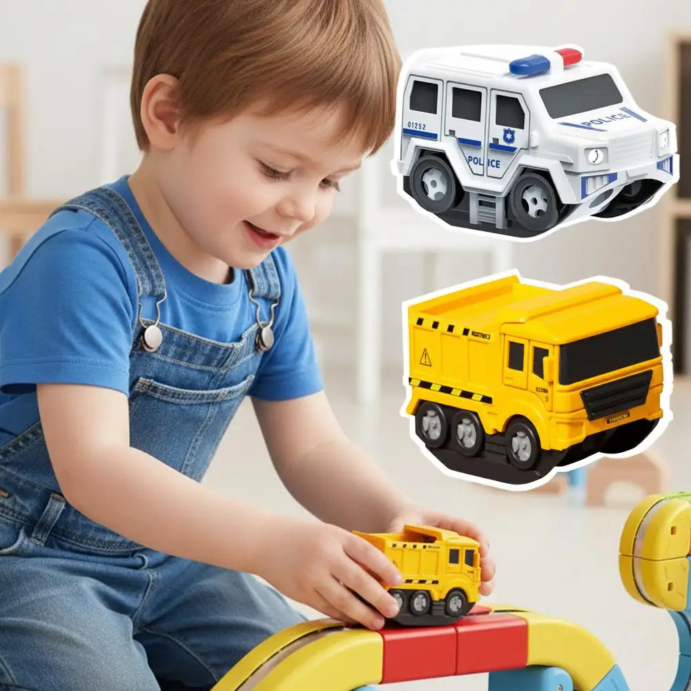 Anti-Gravity Electric Magnetic Car for Building Block Tracks Magnetic Toy Car Oasis Select