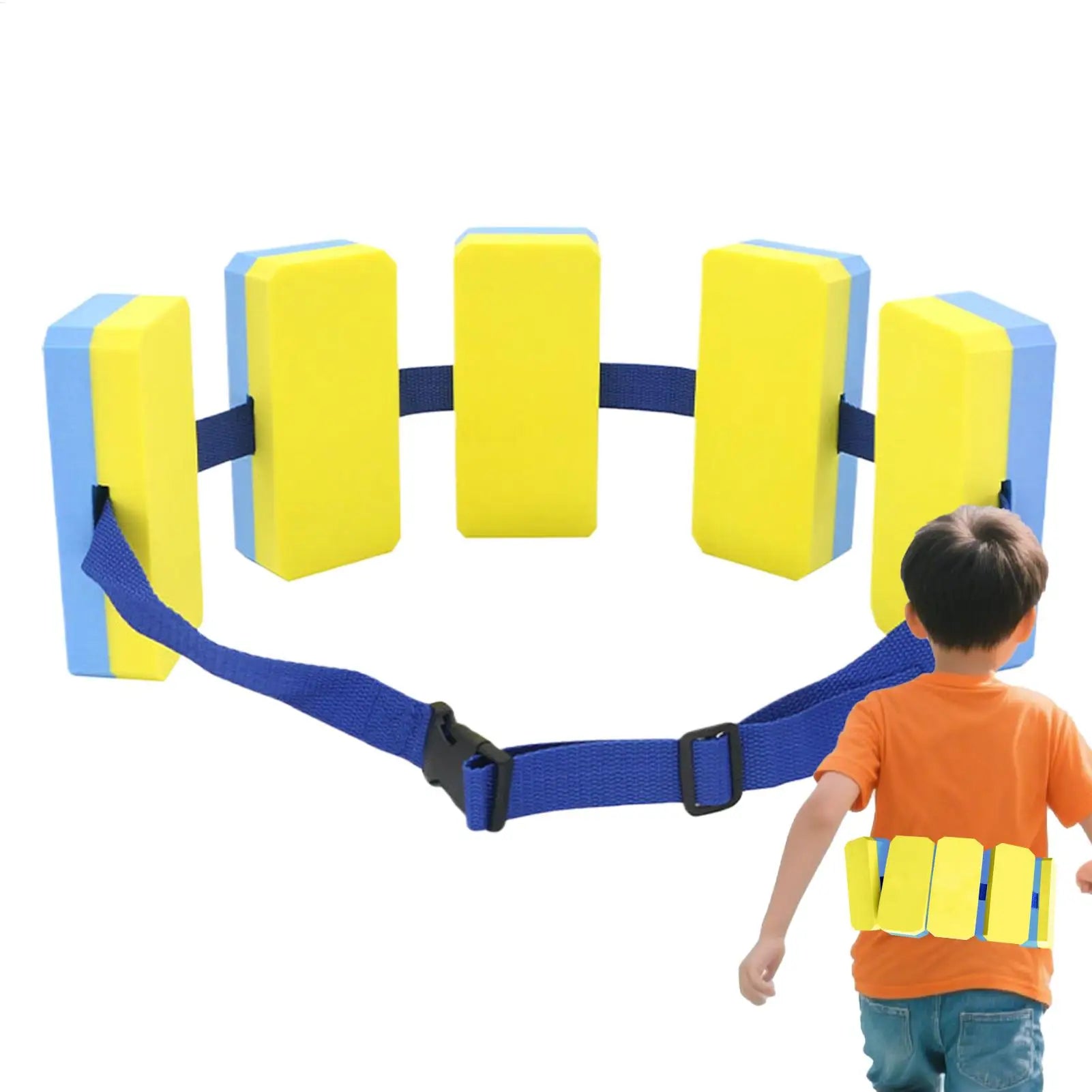 Kids Swimming Belt Children Swim Training Belt Adjustable Strap Equipment Exerciser Aid Flotation Belt Swim Trainer for Children Oasis Select