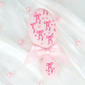 Coquette Style Pink Paddle Hair Brush - Bow & Butterfly Print, Portable Size for Gifting & On-the-Go Styling Oasis Select 3140Pink-UV