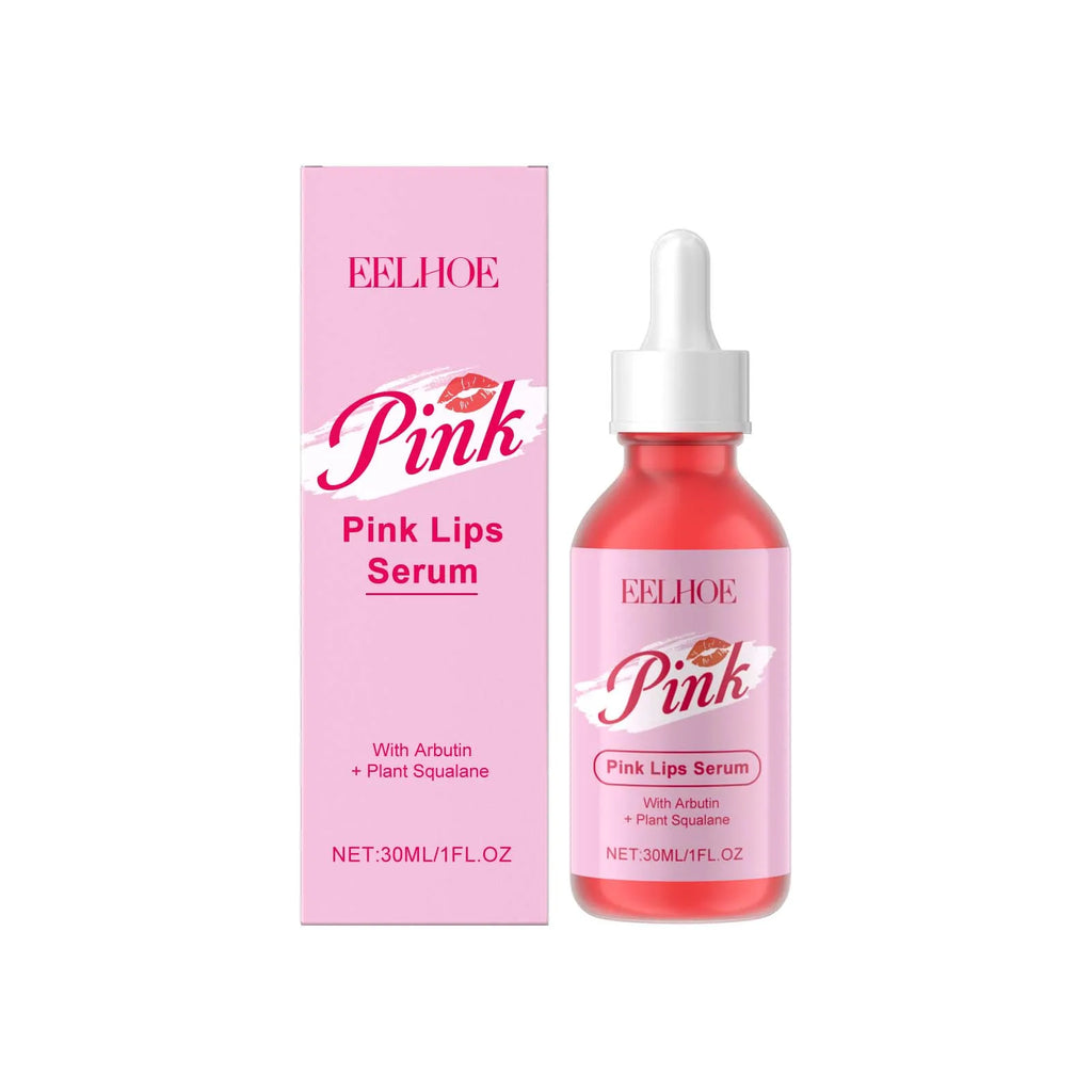 EELHOE Pink Lip Care Serum – Hydrating & Brightening 30ml Lip Care Serum Oasis Select 30ml boxed