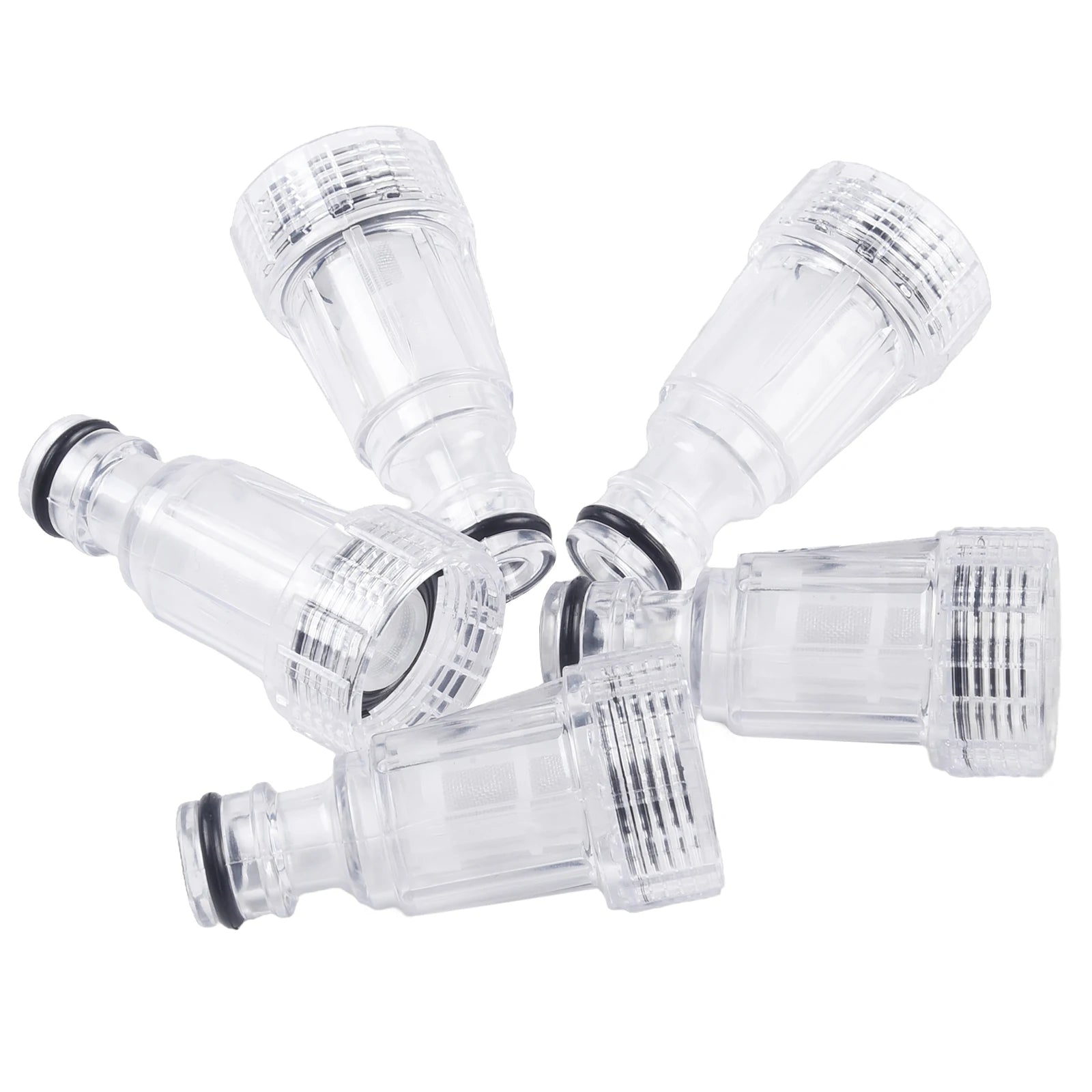 5pcs Car Clean Machine Water Filter High Pressure Washer Connection ﻿for K2-K7 Series Pressure Washers Oasis Select