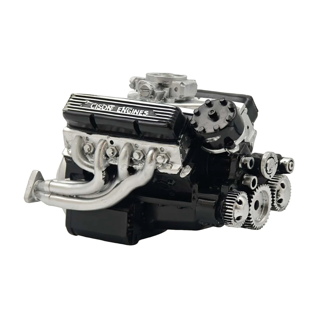 89% Gasoline Ohv V8 Small-Block Engine Model Kits Cison V8 Engine Kit Build Your Own Stem V8 Model Engine for Adults Oasis Select Black One Size