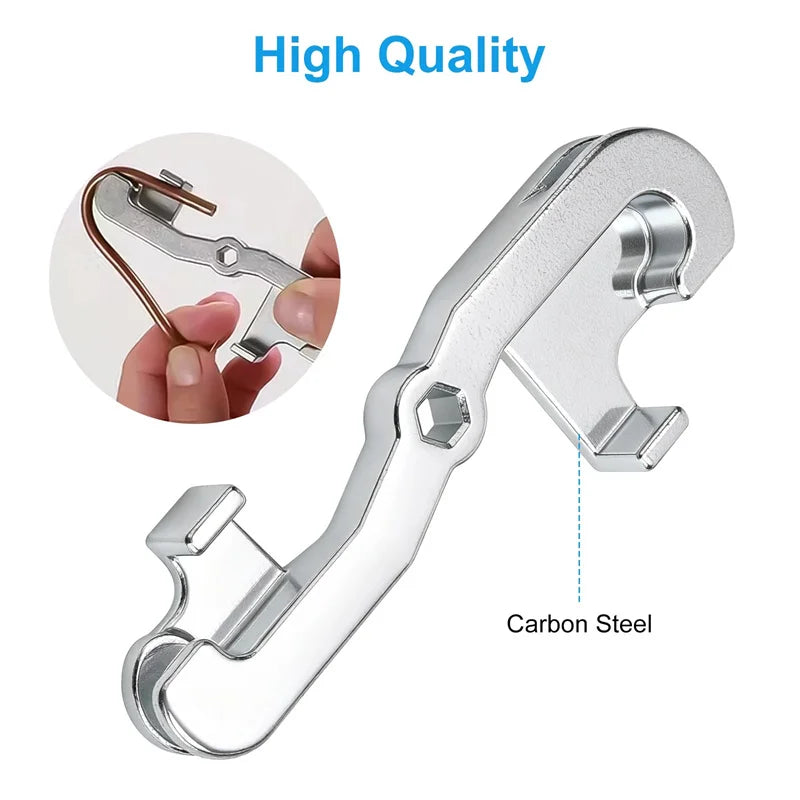Fuel Line Removal Tool 5mm Fuel Line Bending Special Tool Car Parts Brake Oil Pipe Bending Tools Black Steel Automotive Accessor Oasis Select