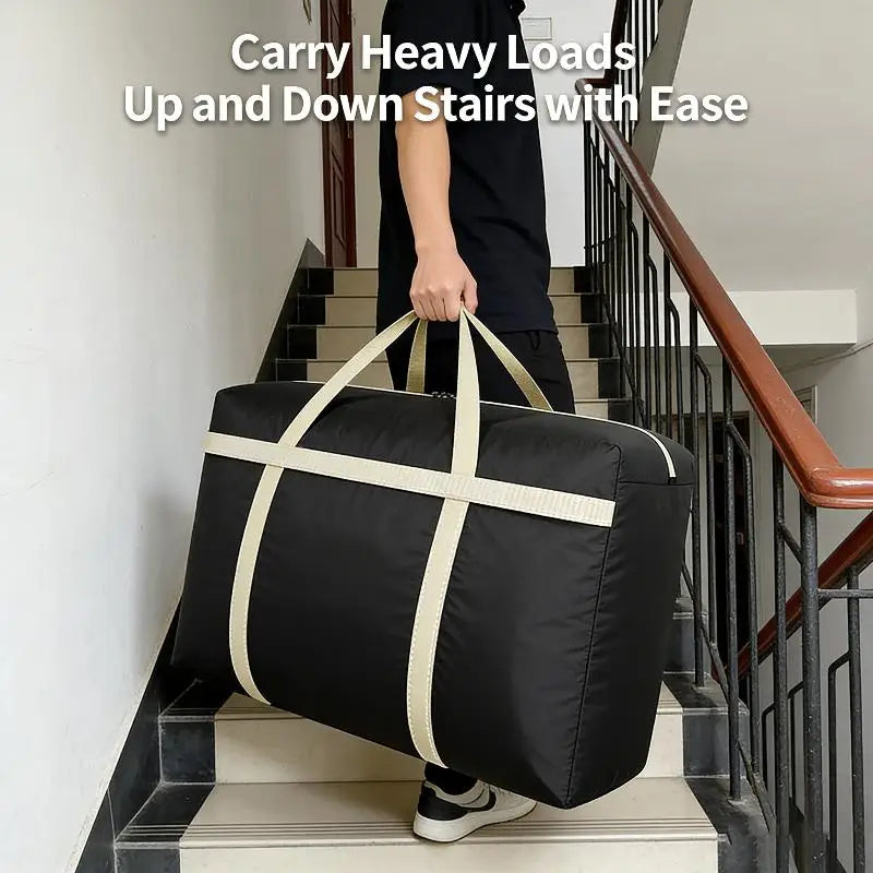 Extra Large Moving Packing Bags Household Quilt Storage Bags Clothes Organizer Luggage Bag Waterproof Moisture Proof Oasis Select