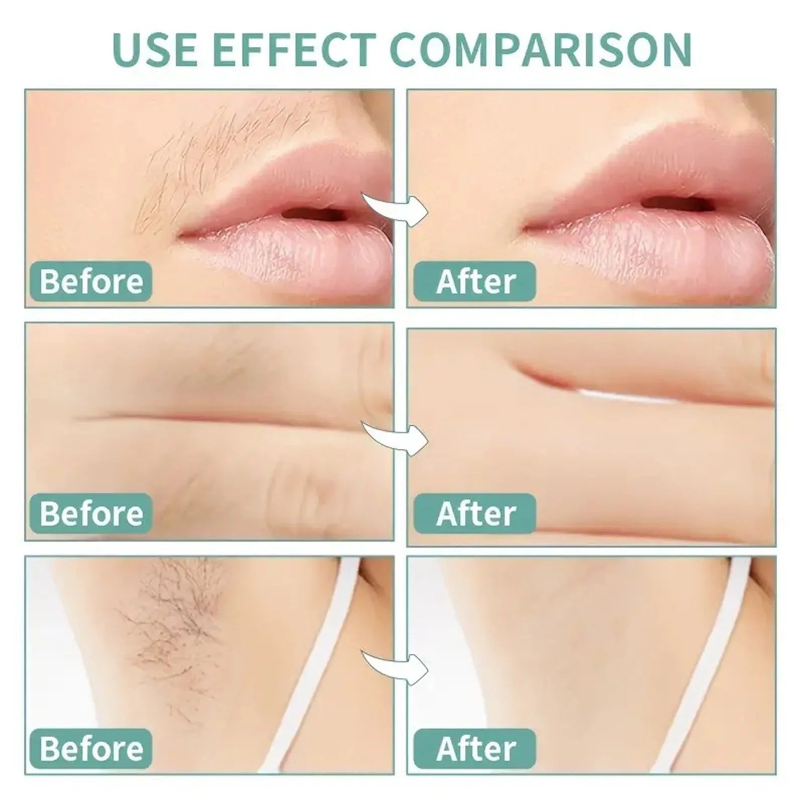 Facial Wax Strips Facial Hair Removal Quick and Painless Hair Removal Kit for All Skin Types Oasis Select