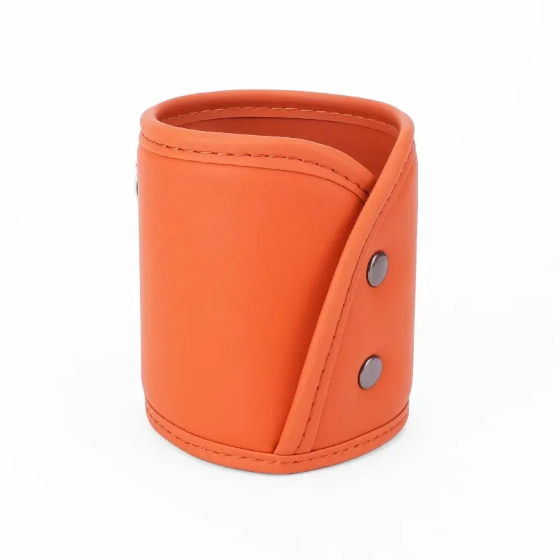 Car Water Cup Holder Multi-purpose Door Hanging Storage Box High-quality Car Cup Holder Universal Car Trash Can Auto Accessories Oasis Select Orange