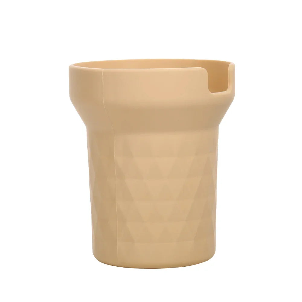 Silicone Boot For Stanley Cup 30oz / 40oz Quencher Boot Sleeve Cover Fit With Stanley H2.0 And Quencher Adventure Tumbler Oasis Select Beige-40oz