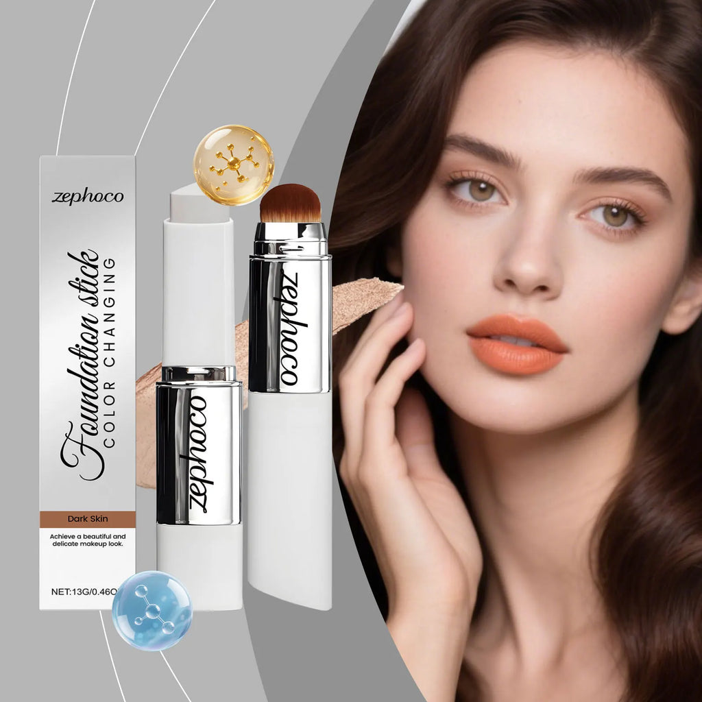 Zephoco Color-Changing Concealer Foundation Stick – Matte