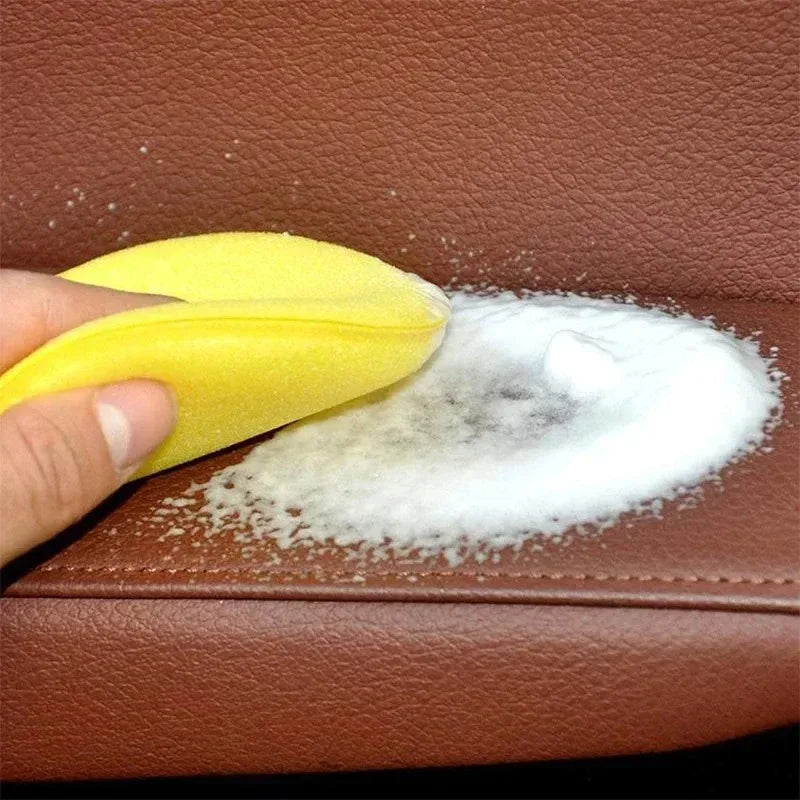 5/10Pcs Round Car Foam Sponge Wax Applicator Cleaning Detailing Pads Car Waxing Polishing Pad 10cm Car Wash Care Cleaning Kit Oasis Select