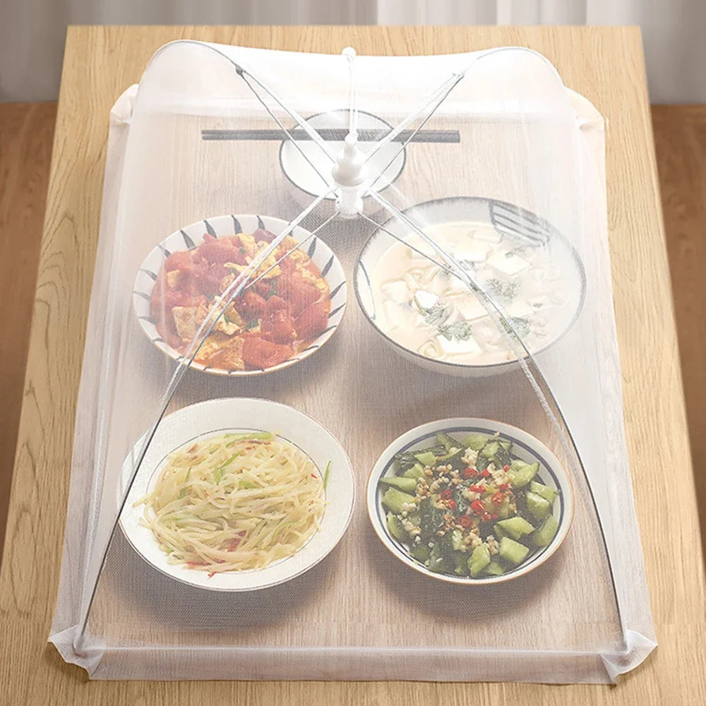 1PC Dining table cover vegetable cover home foldable table cover new dust and fly proof Oasis Select