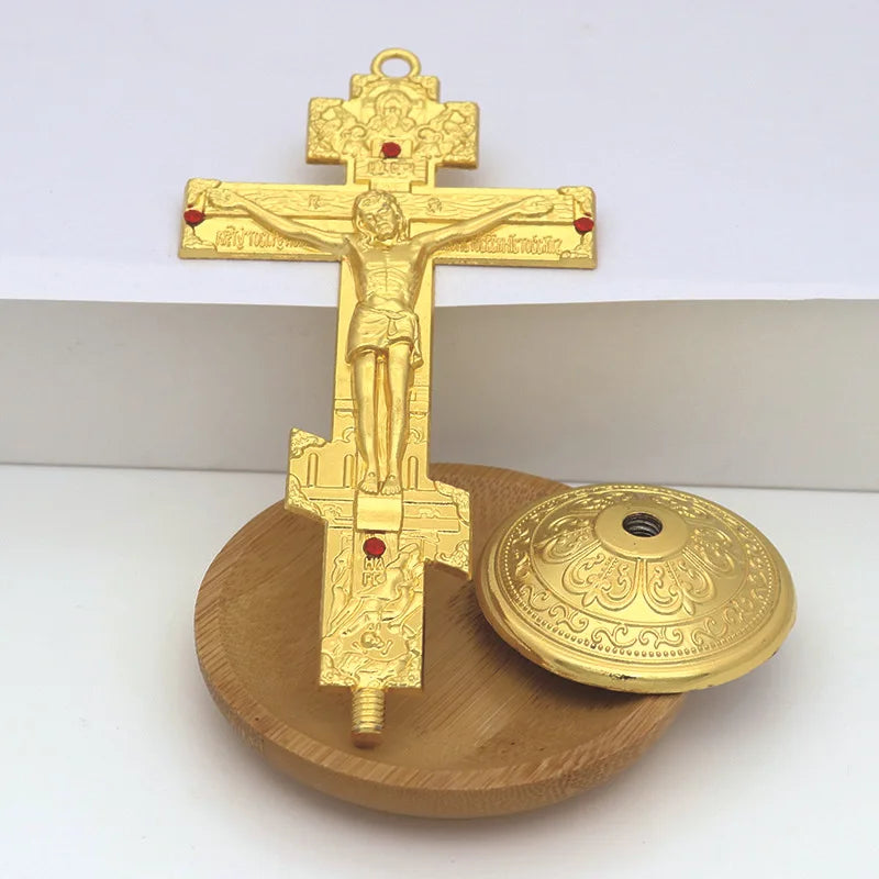 Home and Office Desktop Metal Decorations, Car Carvings, Creative Handicrafts, Ornaments and Ornaments Oasis Select Gold shown in picture