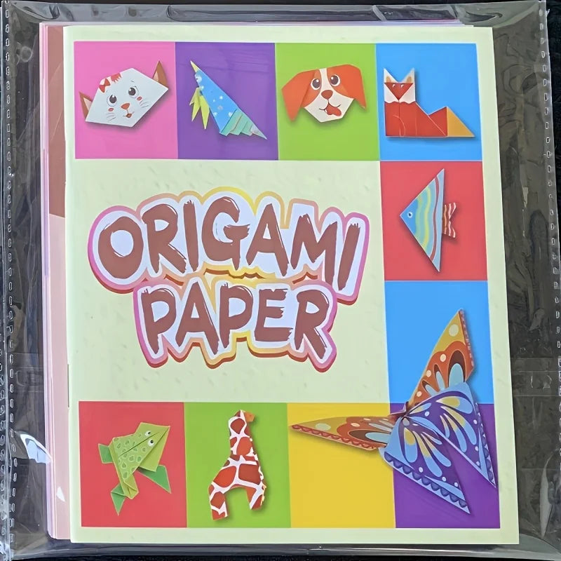 creative origami set, Including 54 Double-Sided Origami Sheets And Instruction Booklet, Suitable for DIY Art And Craft Projects Oasis Select
