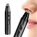 Electric Nose Hair Trimmer Safe Not To Hurt The Nose Not Stuck Hair Multifunctional Shaving Nose Hair Electric Eyebrow Trimmer Oasis Select black