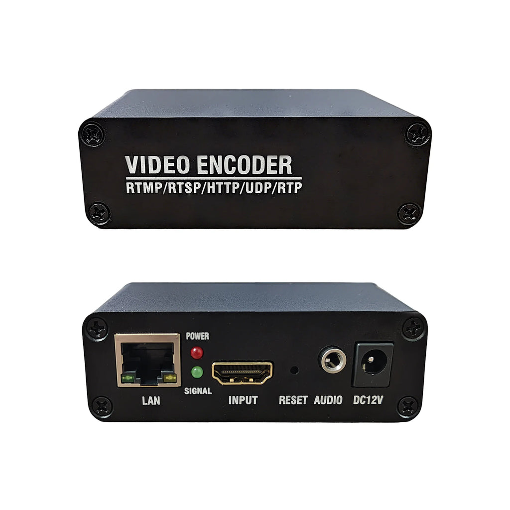 1 Channel Mini HD Video Encoder Webcast Fader H265 H264 HEVC IPTV CATV HDMI to IP RTMP SRT UDP HLS RTSP Oasis Select