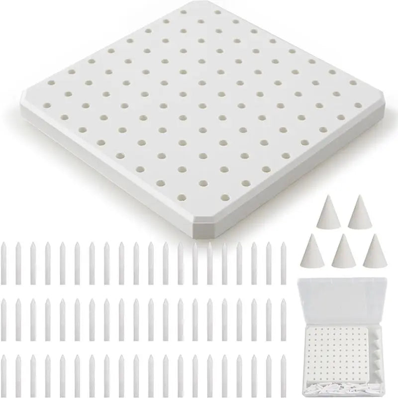 LIKE WISH 1 Pack Refractory Kiln Mat High Temperature 1350°C Firing Mat Reusable Kiln Furniture, Clay Ar Oasis Select Default Title