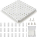 LIKE WISH 1 Pack Refractory Kiln Mat High Temperature 1350°C Firing Mat Reusable Kiln Furniture, Clay Ar Oasis Select Default Title