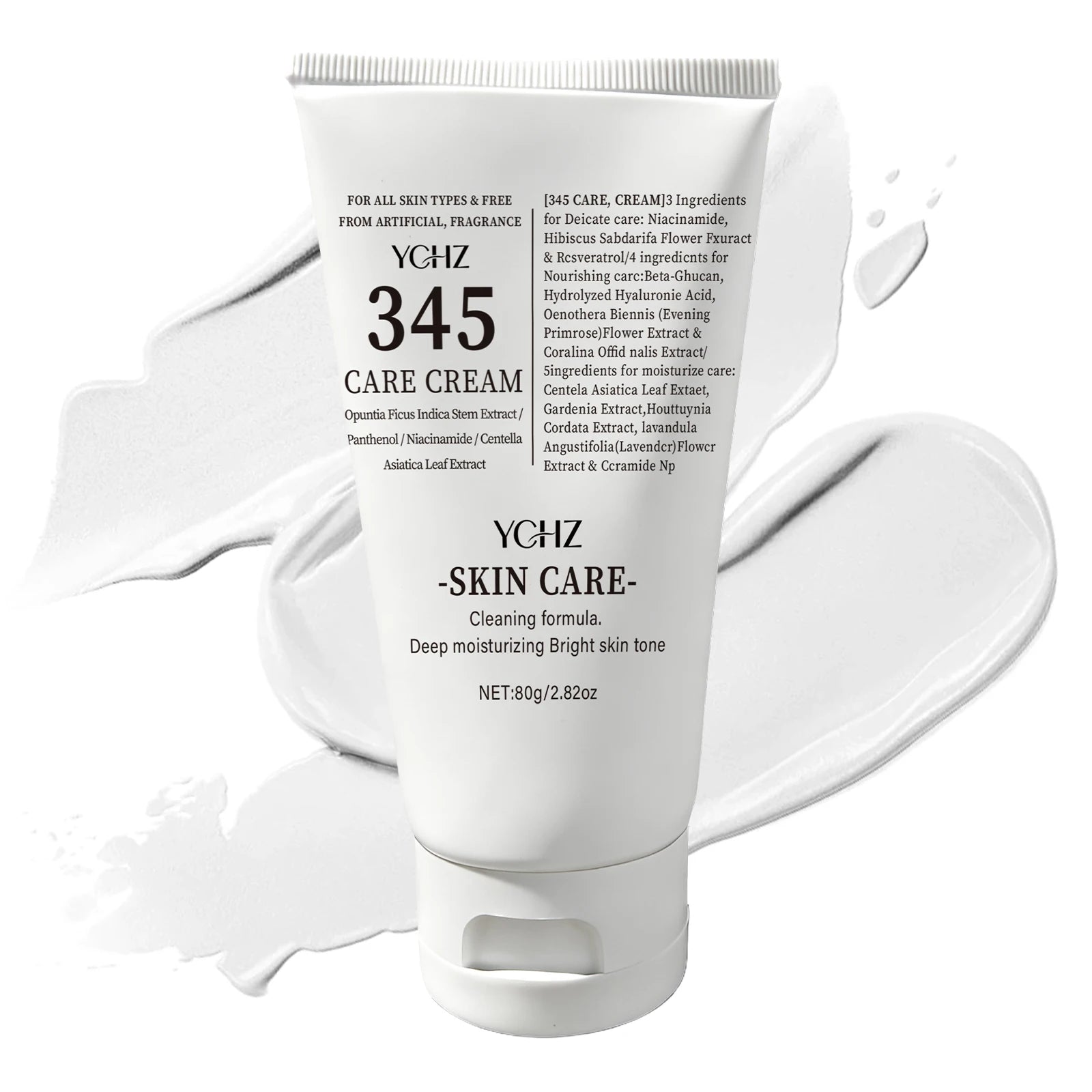 YCHZ 345 Night Face Cream – Hydrating & Brightening | 80g