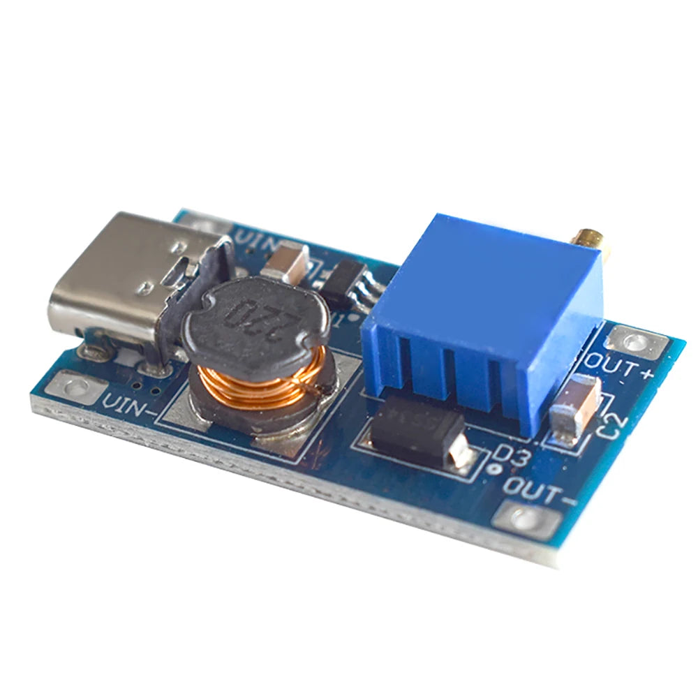 DC-DC MT3608 Boost Converter MAX 2A Step Up Micro USB Voltage Regulator Board 2V-24V to 5V 9V 12V 28V Power Supply Module Oasis Select