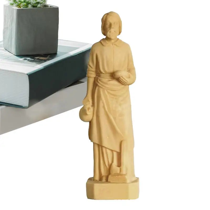 St Joseph Statue Figurine Ornaments Resin Figure Figurine Crafts Statue Elegant Decor For Living Room Enhances Home Decorations Oasis Select
