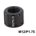 High Quality Bicycle Thru Axle Nut Hubs Shaft Cap Accessories Aluminum Alloy Bike Accessories 12 / 15mm Thru-axles Oasis Select M12x1.75mm