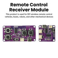 DC3-6V 2.4G Rechargeable 4-Channel Toy Car Remote Control Receiver Board Rechargeable Differential Tank Module Kit Oasis Select Default Title