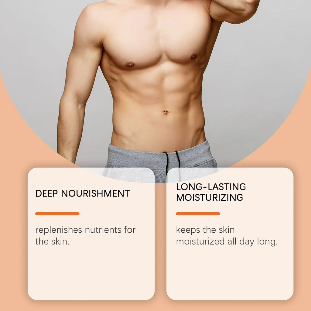North Moon Ginseng Man Body Shaping Cream Keep Moisturize Improve Elasticity Reduce Sagging Relax Muscle Belly Tightening Creams Oasis Select