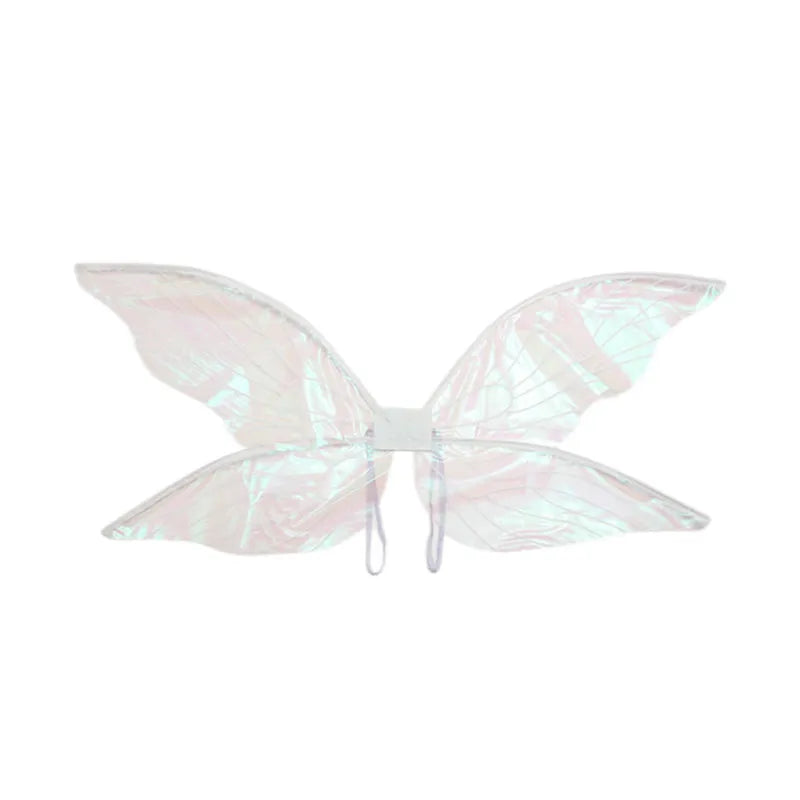 Festival Performances Butterfly and Cicada Wing Decorations Children's Activities Makeup Shows Dance Party Programs Props Oasis Select White Width 76CM 35CM