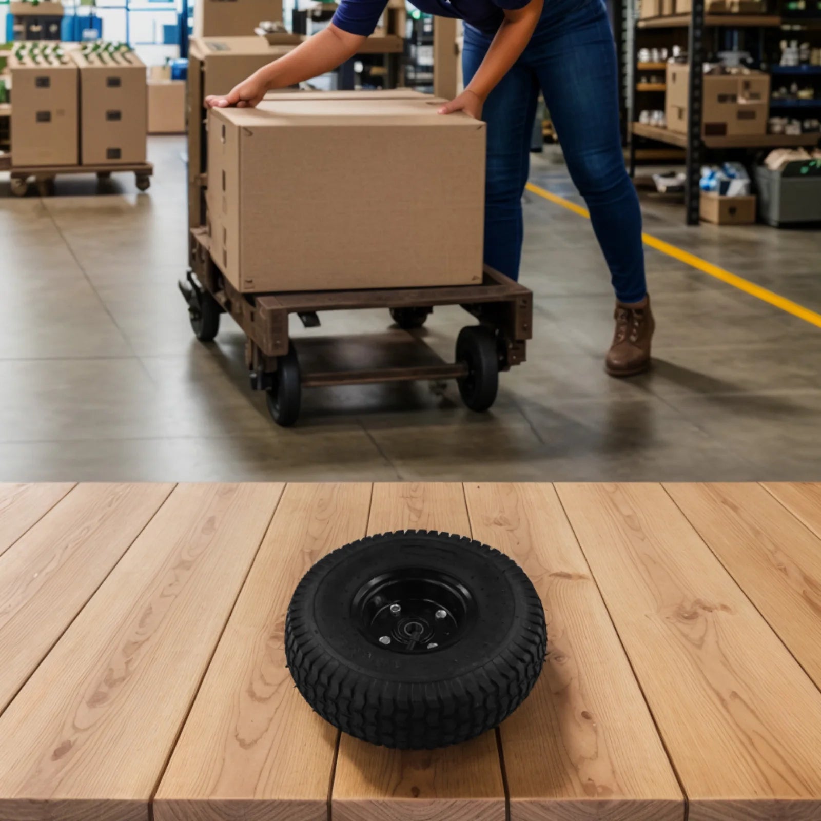 Comfortable Electric Scooter Not Easy To Deform Trolley Mobility Inflate Tire Wheel Package Content Inflate Tire Wheel Oasis Select
