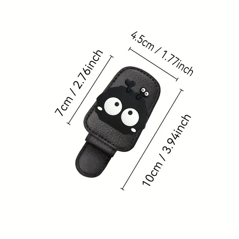 Car Glasses Clip Car Visor Storage Rack Multifunctional Creative Magnetic Car Sunglasses Holder Eye Glasses Case Oasis Select