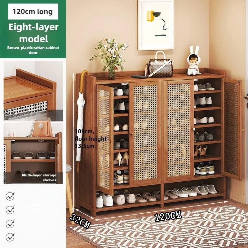 Entry to the door of the shoe cabinet, large-capacity shoe cabinet, multi-layer porch, for the corridor outside the door Oasis Select Tawny I