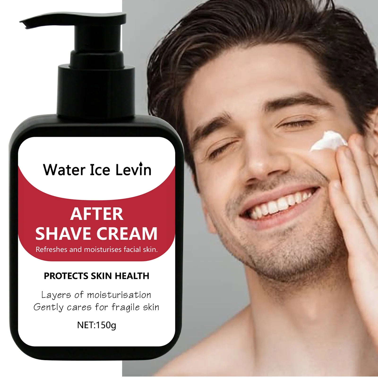 150g Men's Collagen After Shave Cream Firming Lighten Fine Lines Hydrating and Brightening Moisturizing Cream Oasis Select