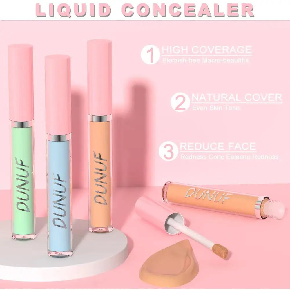 DUNUF Color Correcting Concealer Stick – Waterproof Full Coverage