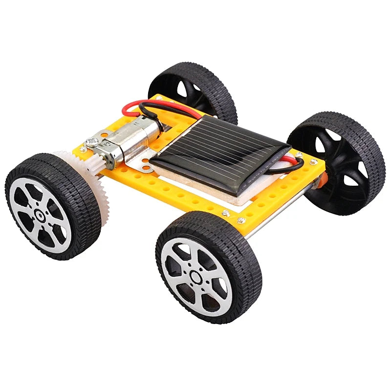 Solar Car Toy for Kids STEM Solar Kit DIY Assembled Energy Powered Car - Eco Friendly Educational Science Toy Gift for Children Oasis Select TYPE 1