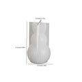 Easter Series Silicone Mold 3D Striped Egg Straight Ear Rabbit Gourd Diamond Pattern Bunny Scented Candle Gypsum Craft Gift Mold Oasis Select A