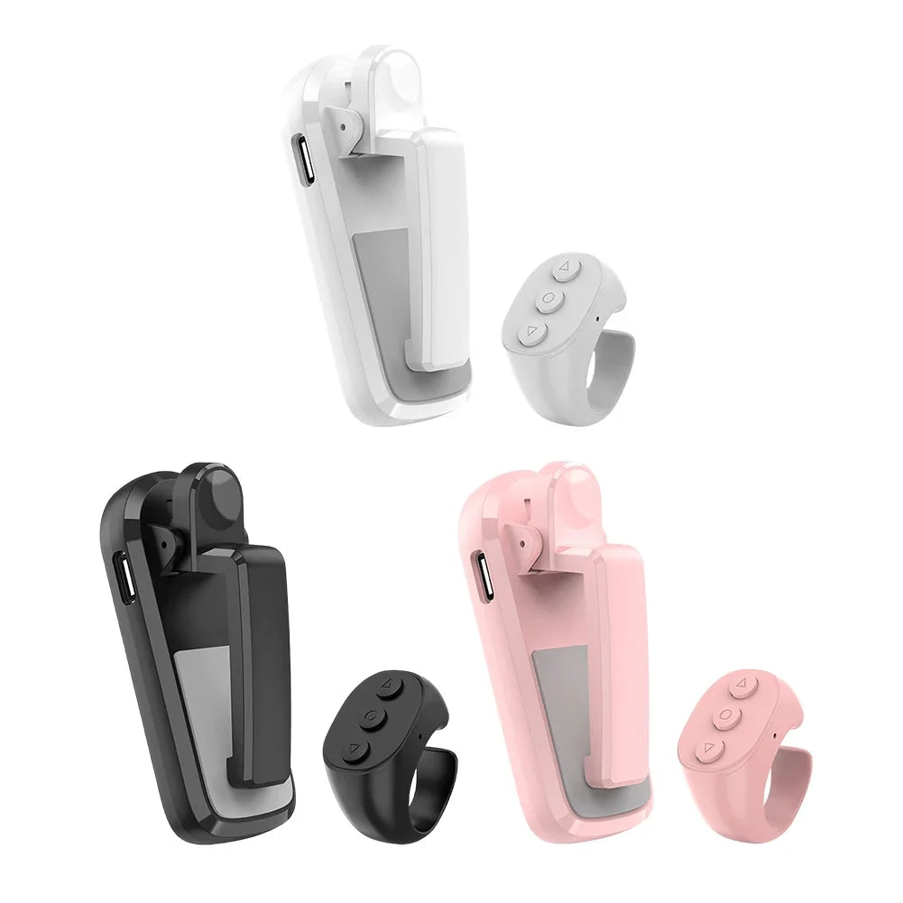 Fingertip Ring Page Turner Remote USB-C for Kindle & Tablet Wireless Page Turner Remote Oasis Select
