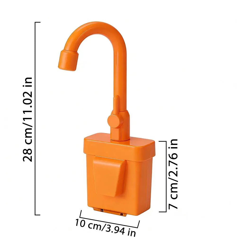 Kids Electric Faucet Toy with Circulating Water System Realistic Simulation Kitchen Sink Tap Toy for Pretend Play Kitchen Play Oasis Select