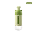 Quantitative Salt Shaker Push Type Metering Salt Dispenser Sugar Bottle Canister Moisture-Proof Kitchen Storage Oasis Select Green